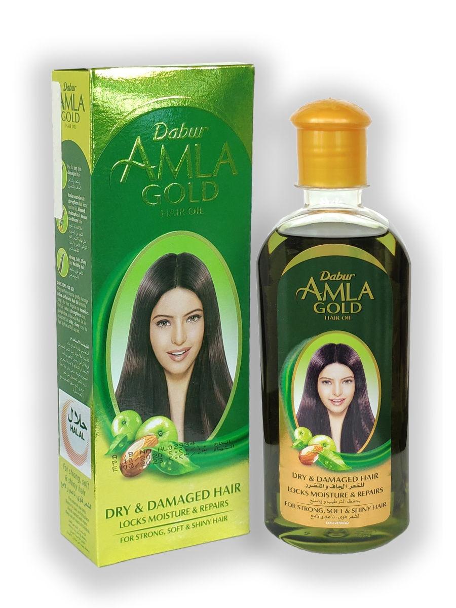 Масло Амлы для волос Dabur Amla Gold 200 мл. - фото 1 - id-p85181407