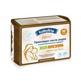 Babyline Mom LUX прокладки после родов M №6 шт