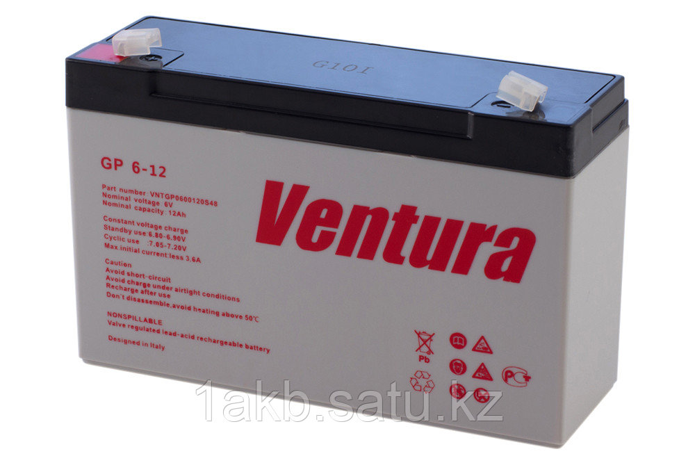 Аккумуляторы VENTURA GP 6-12 - фото 1 - id-p98169757