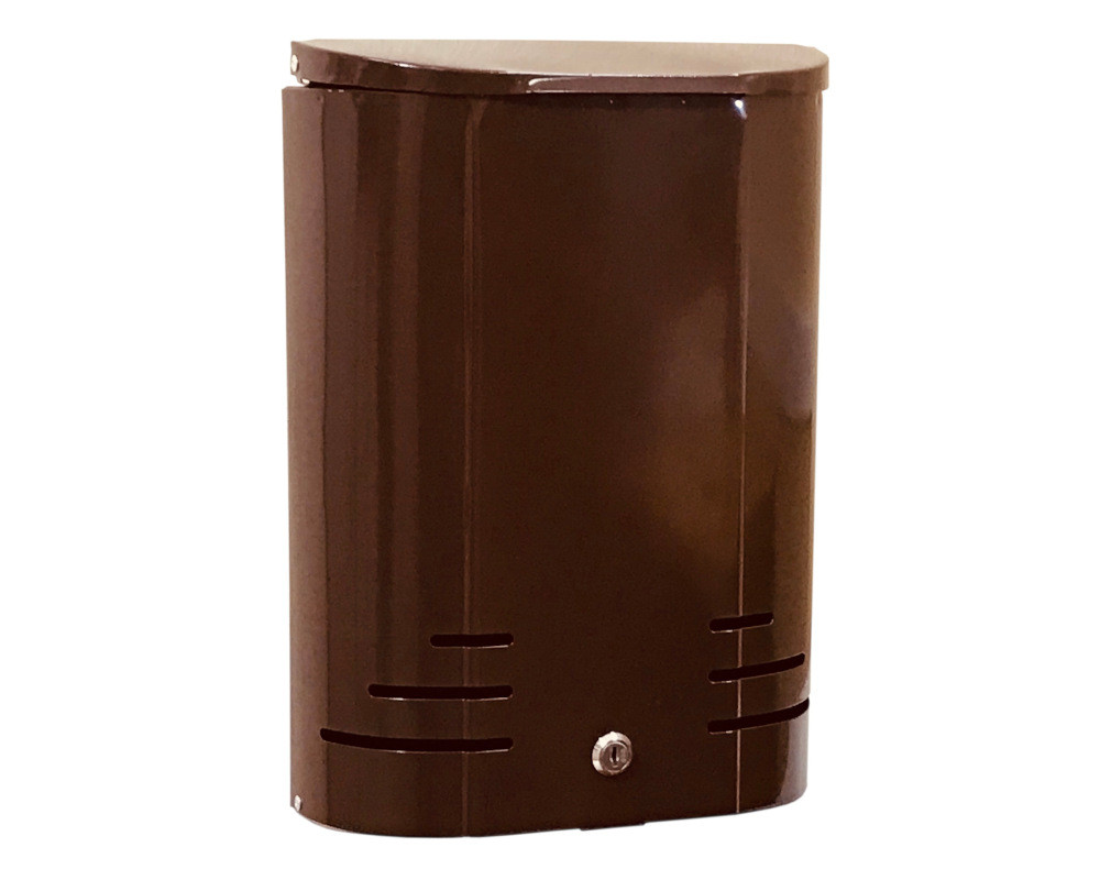 Ящик почтовый универсальный «Модерн» (коричневый), фото 1
