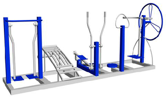 Уличные тренажеры