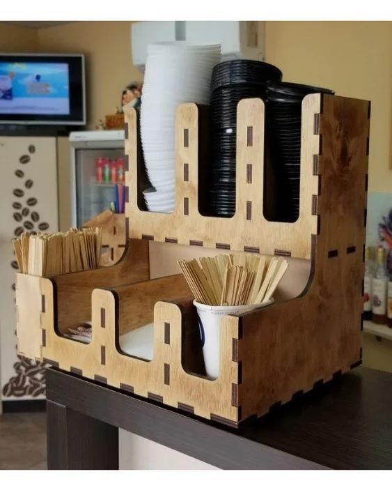 Органайзеры под салфетки и столовые приборы