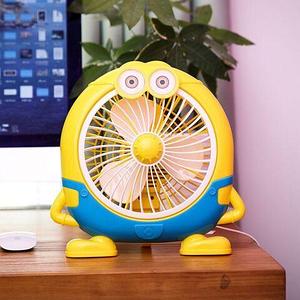 Вентилятор настольный бесшумный для детской комнаты с питанием от сети (Миньон)