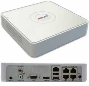 Видеорегистратор IP HiWatch DS-N204P(C), фото 2