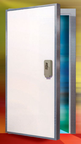 Холодильная дверь распашная 80мм, световой проем 80см*180см (наружный 100см*200см) - фото 3 - id-p99738056