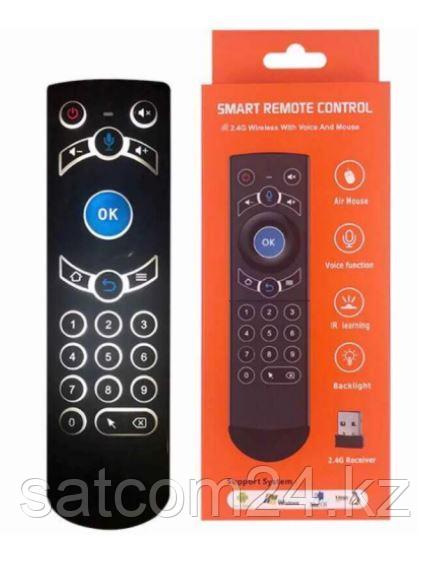 Пульт аэромышь Air Mouse G21 Pro, с гироскопом и голосовым управлением для Android TV Box