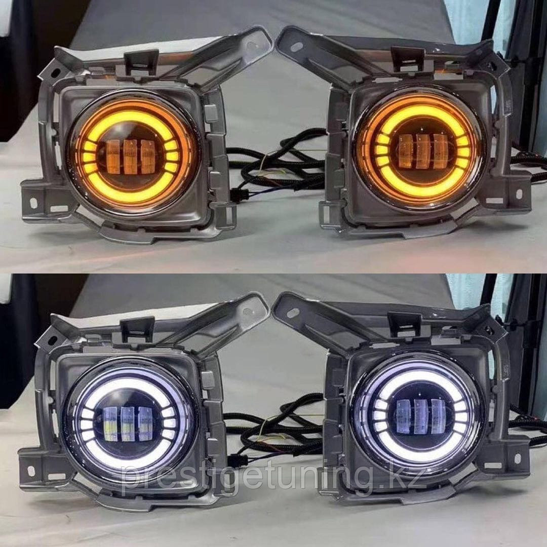 Комплект противотуманных фар на Land Cruiser 200 2012-15 (LED)