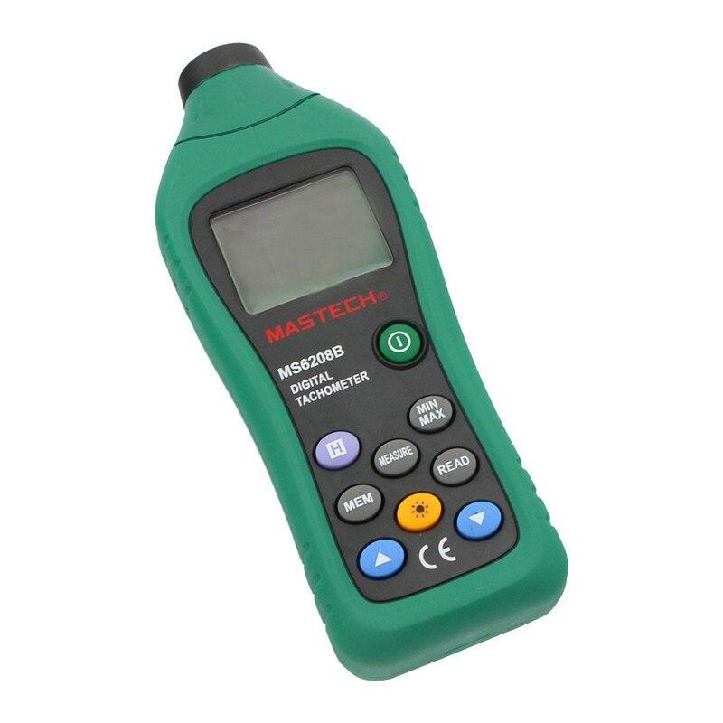 Бесконтактный цифровой тахометр Mastech MS6208B, фото 1