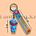Брелок подвеска на сумку и ключи Хаги Ваги голубой, фото 2