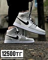 Кеды Nike Jordan выс сер бел чер 2028-8, фото 1