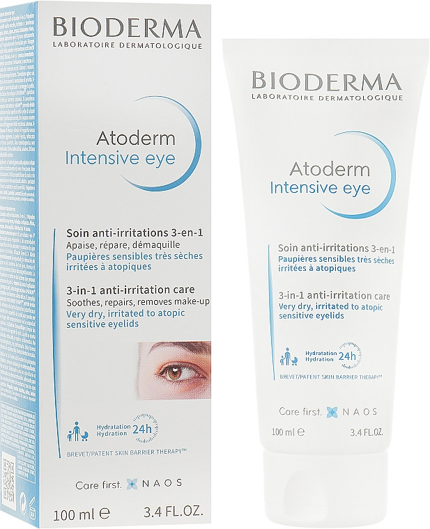 BIODERMA Atoderm крем для глаз в 3в1 100мл