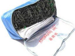 Сетка волейбольная, нить D=2,5 мм, стальной трос D=3 мм