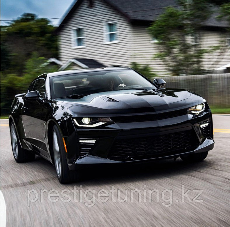 Передние фары на Chevrolet Camaro 2015-18 тюнинг VLAND (вариант 1) - фото 7 - id-p99772187