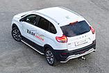 Защита заднего бампера Ø51мм "Волна" (НПС) LADA XRay Cross 2018-, фото 5
