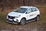Защита переднего бампера одинарная Ø51мм (НПС) LADA XRay Cross 2018-, фото 6