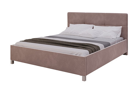 Кровать с подъёмным механизмом Агата пыльно-розовый 140х200 см, фото 2