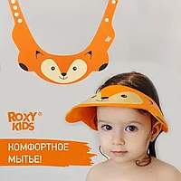 Roxy-kids Козырек для мытья головы "Рыжий лисенок". Возраст от 6 месяцев до 6 лет