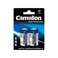 Батарейка CAMELION R14P-BP2B Super Heavy Duty C 1.5V mAh 2 шт. в блистере