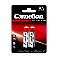 Батарейка CAMELION LR6-BP2 Plus Alkaline AA 1.5V 2700 mAh 2 шт. в блистере