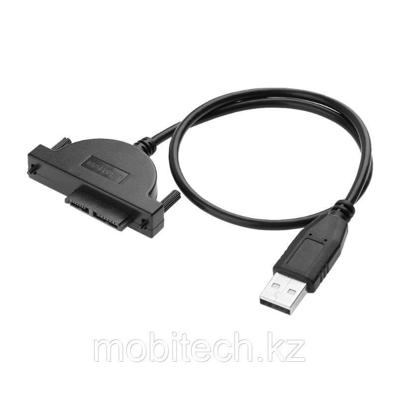 HDD Slimline SATA к USB 2,0 SATA 7 + 6 контактный кабель Sata CD ROM - фото 1 - id-p80757290