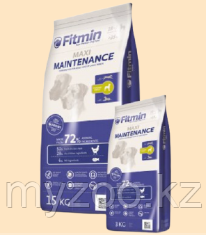 Корм Fitmin dog maxi maintenance для собак крупных пород 15кг