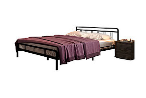 Кровать Леон 160х200 см, черный, фото 2