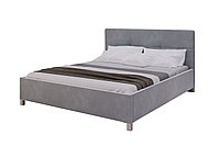 Кровать с подъёмным механизмом Агата светло-серый 140х200 см, фото 1
