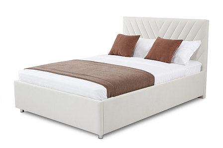 Кровать с подъёмным механизмом Victori, молочный 160х200 см, фото 2