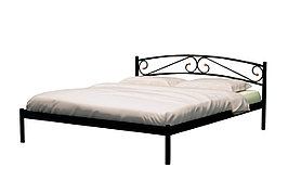 Кровать Люкс 90х200 см, черный