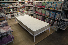 Кровать Люкс 90х200 см, белый, фото 3