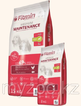 Корм Fitmin dog medium maintenance для сoбaк срeдних пoрoд 15кг