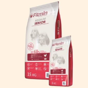 Fitmin MEDIUM SENIOR для пожилых собак срeдних пород, 15кг