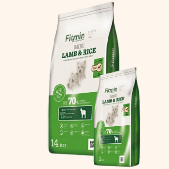 Корм Fitmin dog mini lamb&rice для собак малых пород 3кг