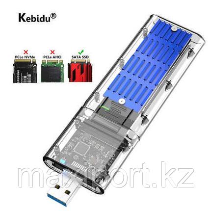 Корпус для жесткого диска M2 SSD переходник M.2 Sata to Usb, фото 2