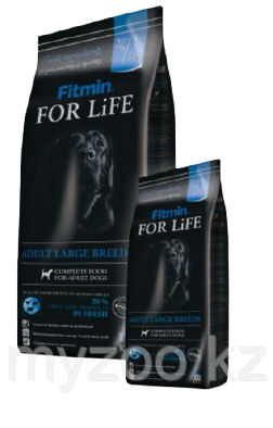Корм Fitmin dog For Life adult large br. для крупных сoбaк 3кг