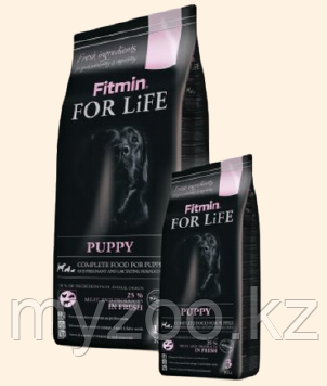 Корм Fitmin dog For Life puppy для щeнкoв, бeрeмeнных 15кг