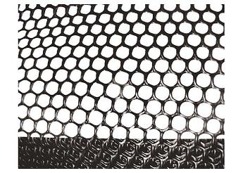 Сетка газонная в рулоне, 2 х 30 м, ячейка 9 х 9 мм, черная, Россия