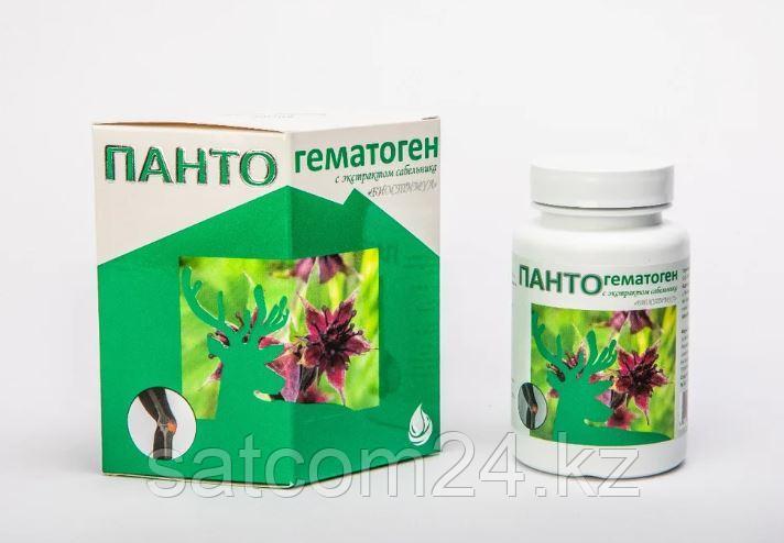 БАД «Пантогематоген с экстрактом сабельника «Биостимул» (для суставов), 60 капсул