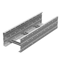Лоток лестничный кабельрост 500х200х6000, толщ. 2,5 мм, Сендзимир цинк | ЛКР-500х200х6000-2,5-СЦ | Ostec