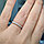 Золотое кольцо с бриллиантами 0.40Сt VS2/I, EX-Cut, фото 10