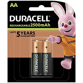 Аккумуляторы АА/HR6 Duracell 2500 mAh 1.2V, 2шт