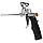Пистолет для монтажной пены пластиковая рукоятка, метал. корпус и регул. винт, шток 19,5см, фото 3
