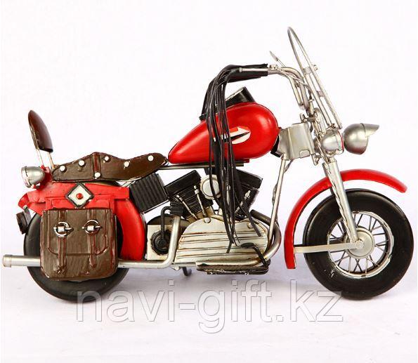 Ретро мотоцикл , металлический - фото 1 - id-p99842025