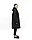 Женская куртка черная «UM&H 82089775» (полиэстер, синтепон), фото 3