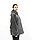 Женская куртка серая «UM&H 28042479» (полиэстер, экомех), фото 3