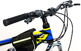 Велосипед Trekscx Volcono 26 синий, фото 2