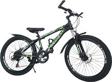 Велосипед Timex K009 24 2020 15 черный-зеленый