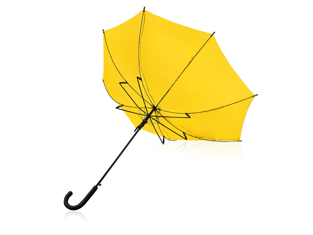 Зонт-трость полуавтомат Wetty с проявляющимся рисунком, желтый - фото 8 - id-p99321452