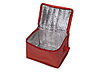 Сумка-холодильник Reviver из нетканого переработанного материала RPET, красный, фото 4
