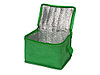Сумка-холодильник Reviver из нетканого переработанного материала RPET, зеленый, фото 3